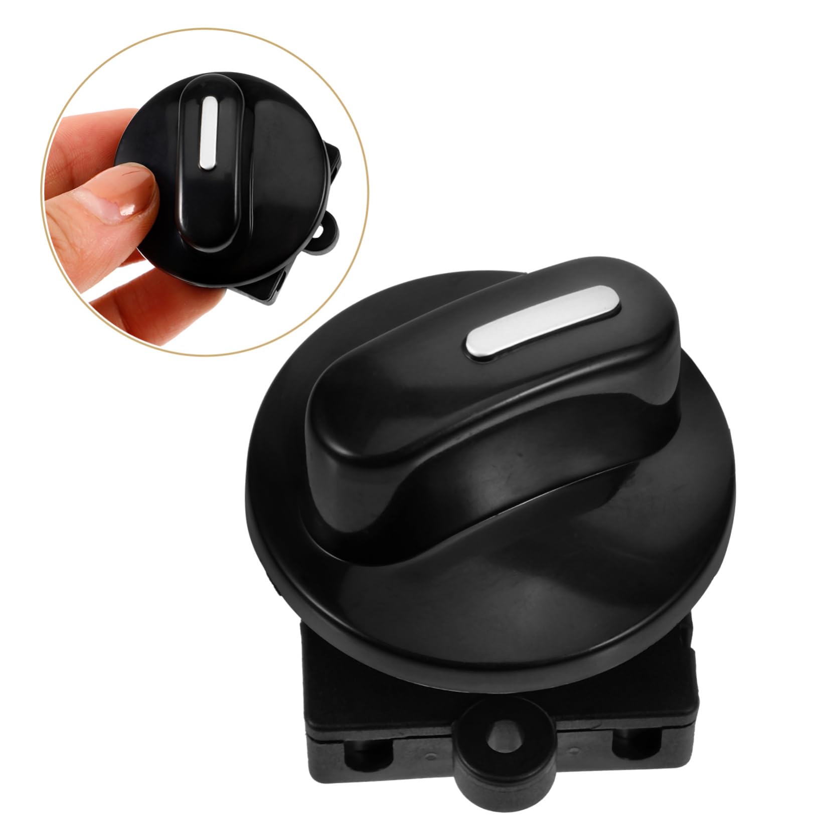 Selector Rotativo De Velocidades Para Ventilador y Calentador Interruptor De Posiciones y Velocidades Con Perilla Accesorio De Modificación Para Automóviles Fácil Instalación y