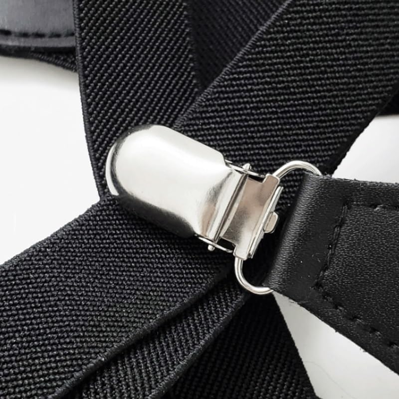 Polyeste Elastic Shoulder Strap Clip Side Cross Suspenders Man Sling Belt