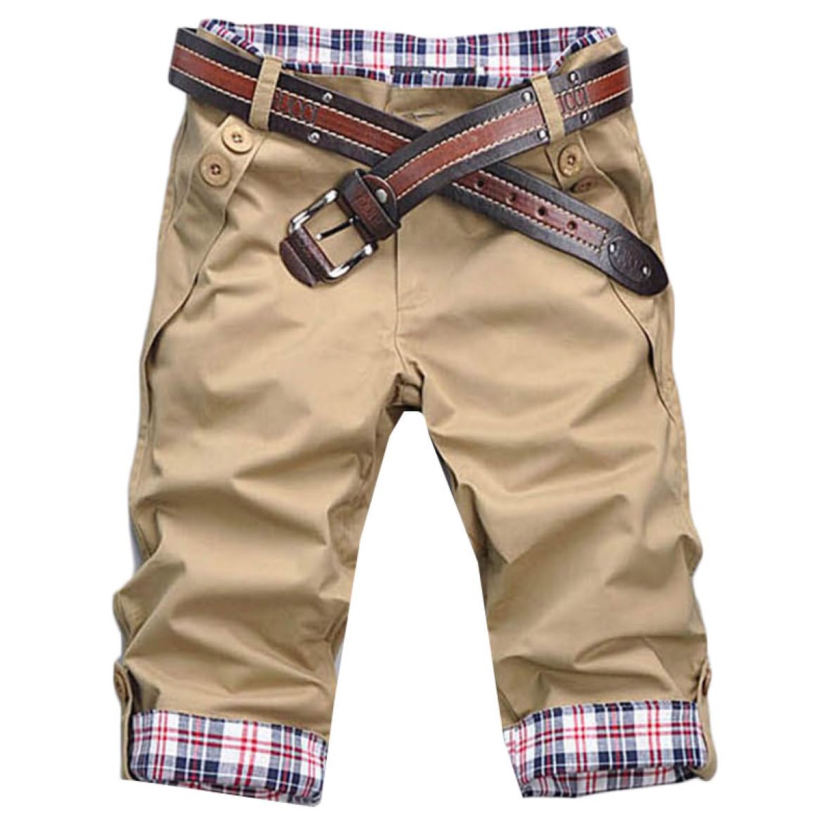 FR2golf チェック柄パンツ ゴルフパンツ メンズ ゴルフウェア チェック柄パンツ ストレッチ