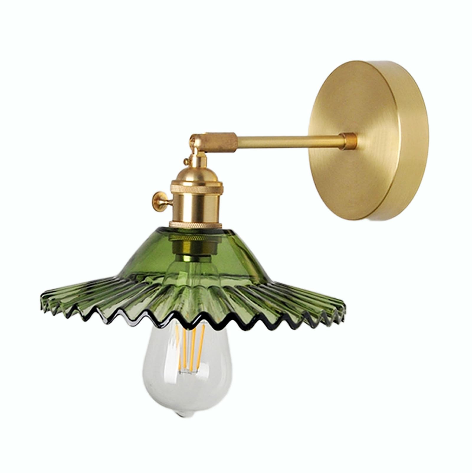 Applique murale Swell IP44, à 4 lampes, laiton brossé