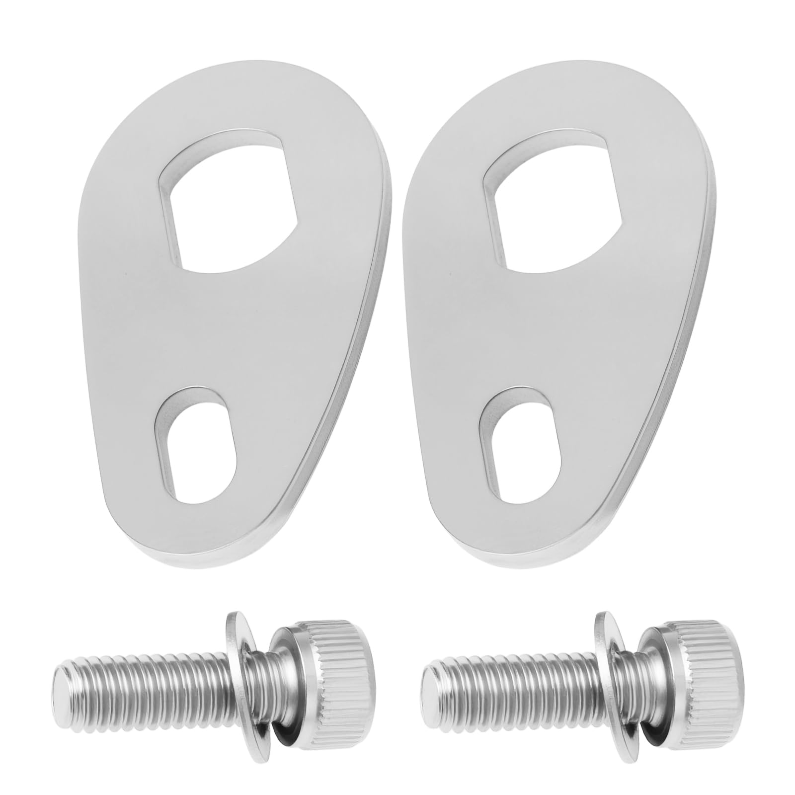 eMagTech 2Pcs E-Bike Torque Arm 12x10mm 304 Stainless Steel Dip for Motor and Frame