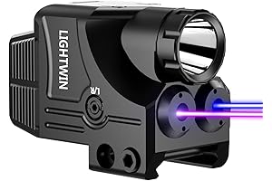 RGB Purple Laser Beam  - Pistol Light Tacticool 600 Lumens