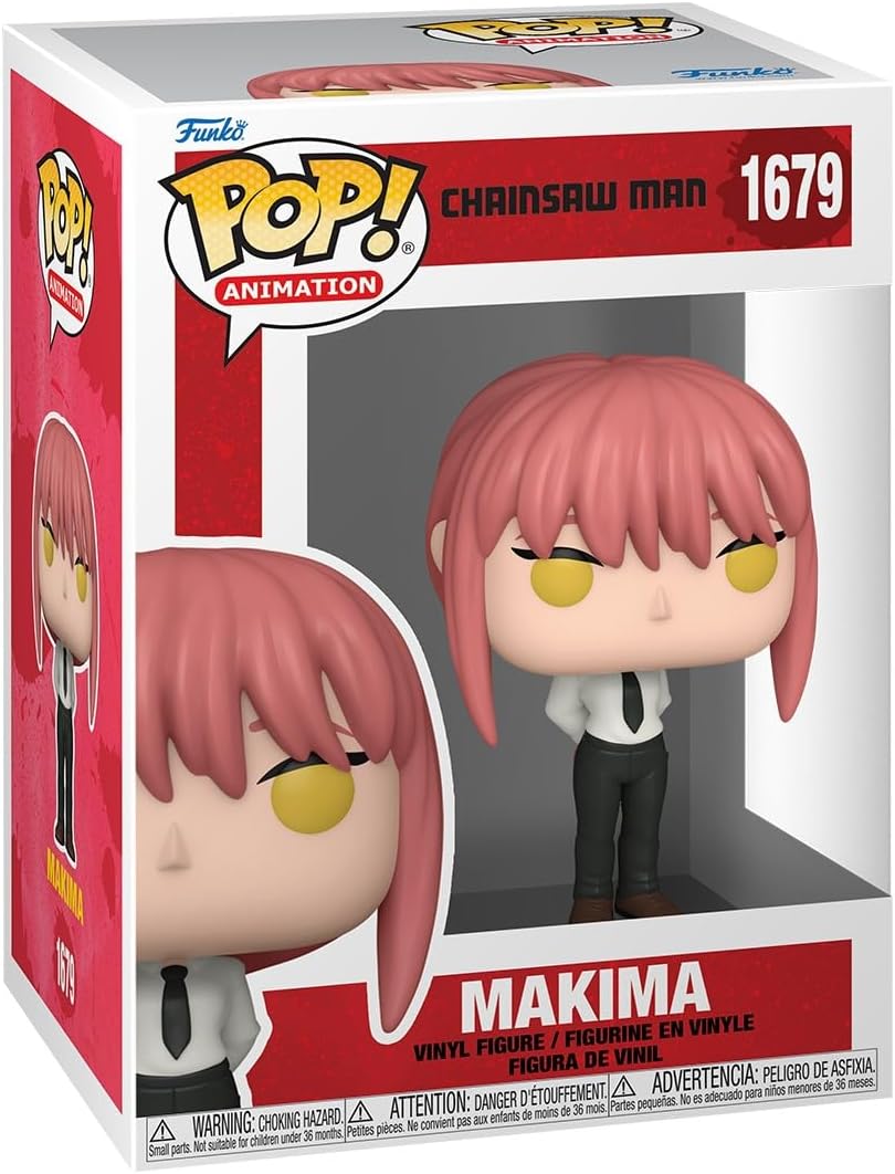 Pop! Animation: CSM - Makima - Chainsaw Man - Collectable Vinyl Figure - Gift Idea - Official Merchandise - Toys for Kids & Adults - Anime Fans - Model Figure for Collectors and Display