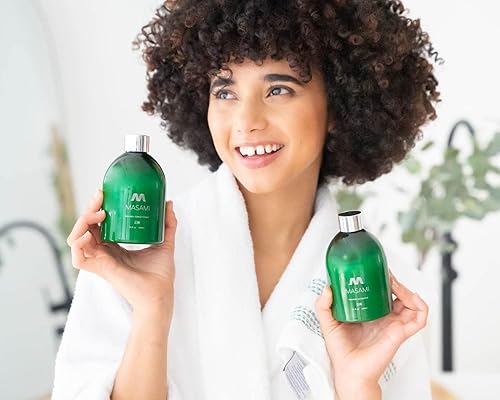 Miniatura 8 de MASAMI Acondicionador hidratante Mekabu | Sin sulfatos | Sin parabenos | Sin ftalatos | Vegano | Libre de crueldad | Calidad de salón | Color seguro