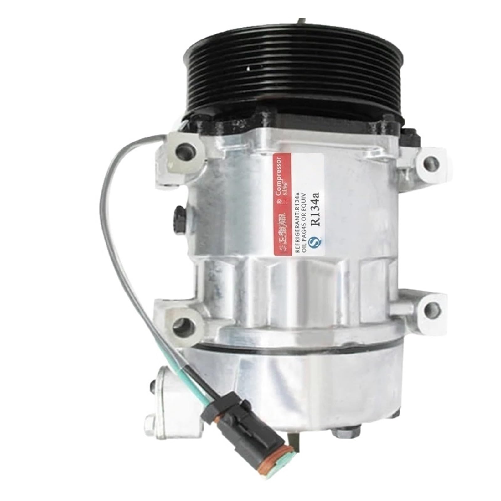 Mvoumc One Color Sd7h15 Air Conditioner Compressor, Compatible For Scania Trucks