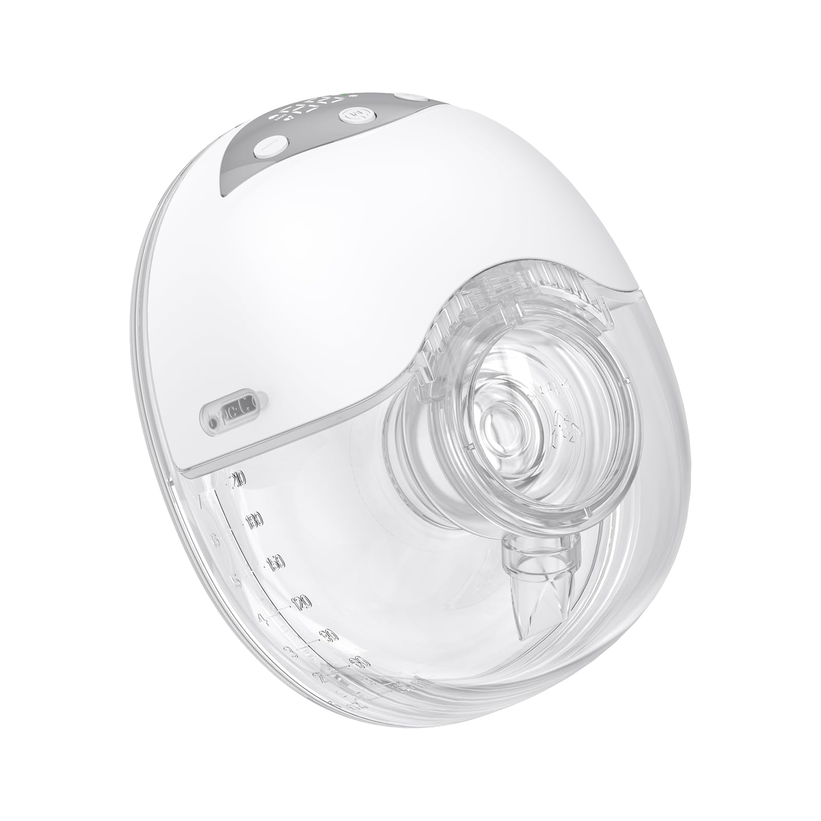 2 Piezas Sacaleches Eléctrico Manos Libres,con 4 Modos y 12 Niveles | Extractor de Leche Portátil Silenciosa Con Brida de 19/21/24 mm y Gran Capacidad de 210 ml, Diseño Antidesbordamiento