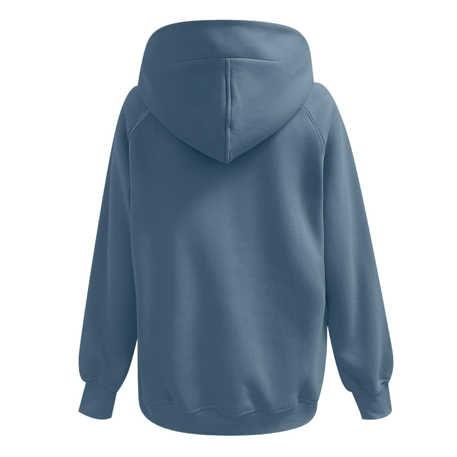 Generico Felpa Donna Invernale Felpe Donna con Cappuccio Hoodie Manica Lunga Aperto con Tasche E Cerniera Giacca Sportiva Leggera Casual Curvy Elegante per Il Tempo Libero Sport