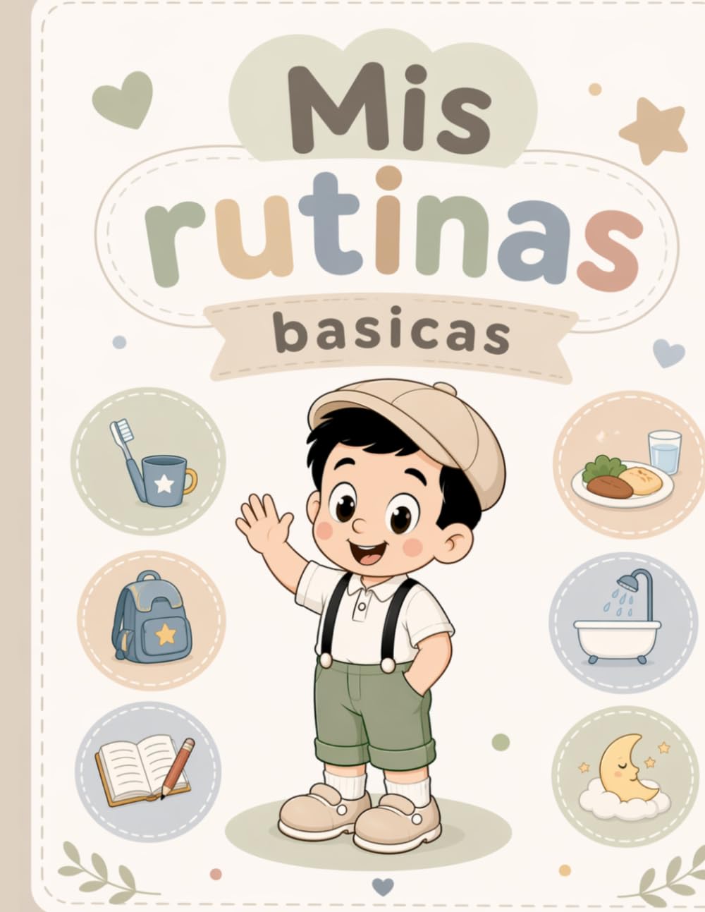 MIS RUTINAS BASICAS: PINTA Y COLOREA , MIRA O RESIGUE , TODO ESTA BIEN. (LIBROS INFANTILES PARA PINTAR)