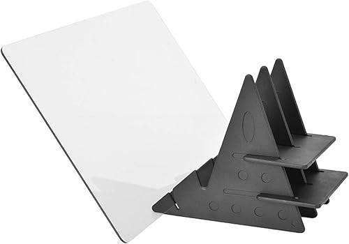 Yosoo Health Gear Dibujo Tablero de reflexión Copia Dibujo de espejo, tablero de plantilla Espejo Dibujo Teléfono Luz Tablero Dibujo y Letras Ayudas