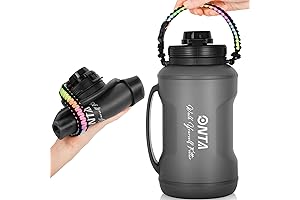 ONTA Flat Packable Durable Hydration Bottle with Paracord Handle