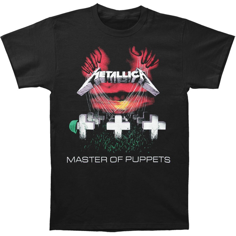 Men's Metallica-Master of Puppets T-Shirt Metallica-Master of Puppets T-Shirt (Pack of 1)