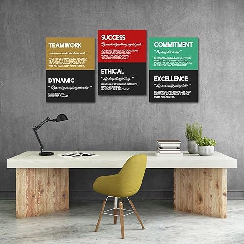 Miniatura 4 de Lienzo motivacional para pared, con citas inspiradoras de emprendedores, póster moderno de pintura al óleo para sala de estar, decoración clásica de