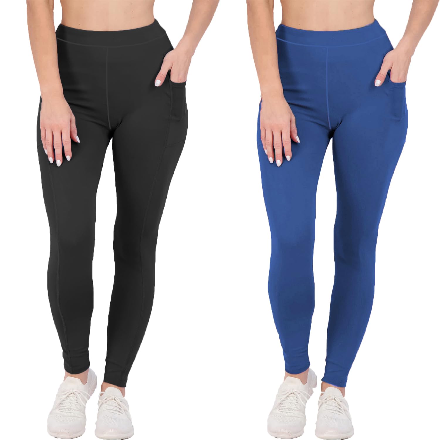 brand flex Women's Mid Waist Pocket Jegging Free Size Combo of 2 Pack Women Jegging (28 to 36 Inch)-picture-53