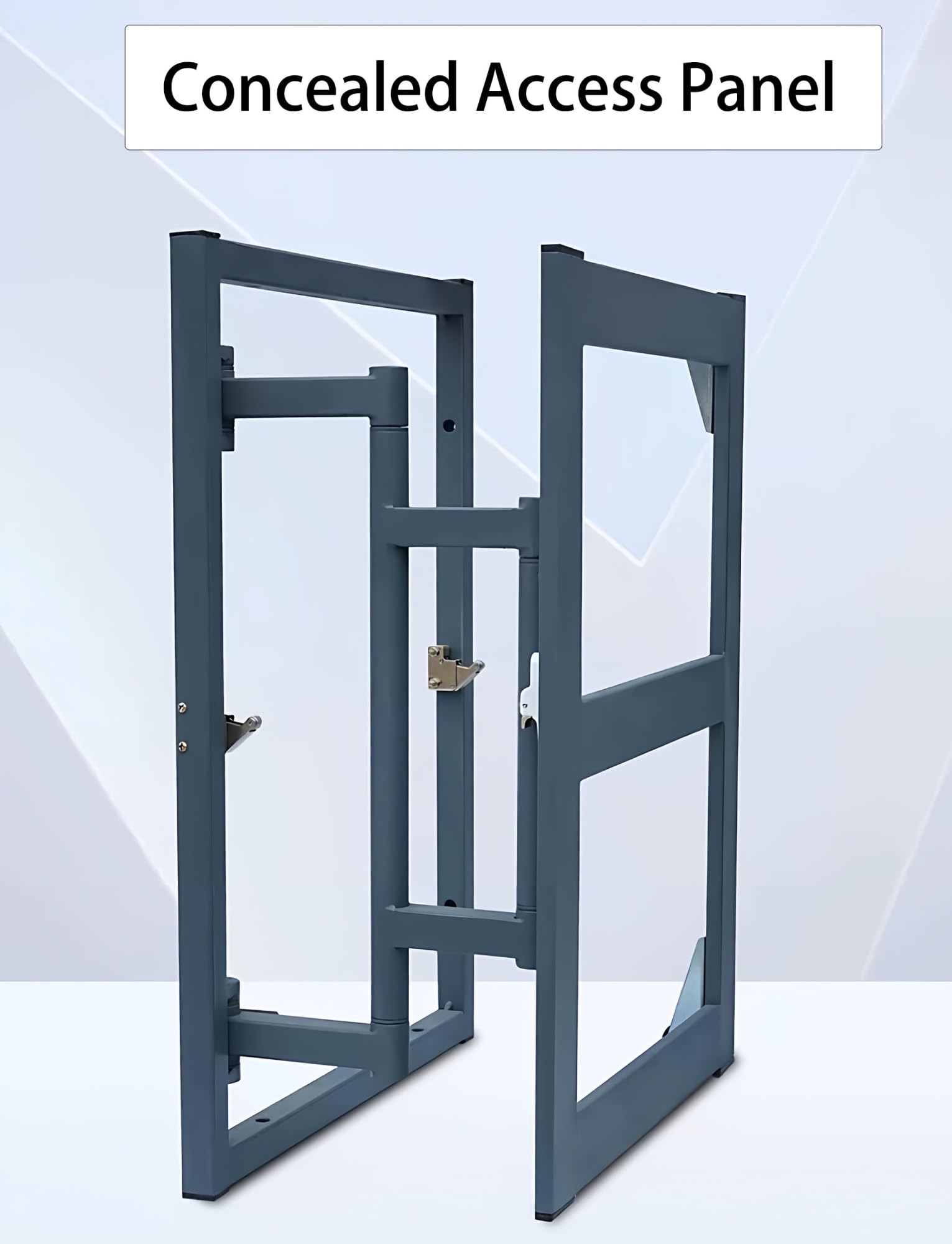 Panel de puerta de acceso invisible para azulejos, chapa de piedra y paneles de yeso, cubierta de metal resistente para fontanería, rociadores de incendios, HVAC, diseño de 3,5 cm de grosor