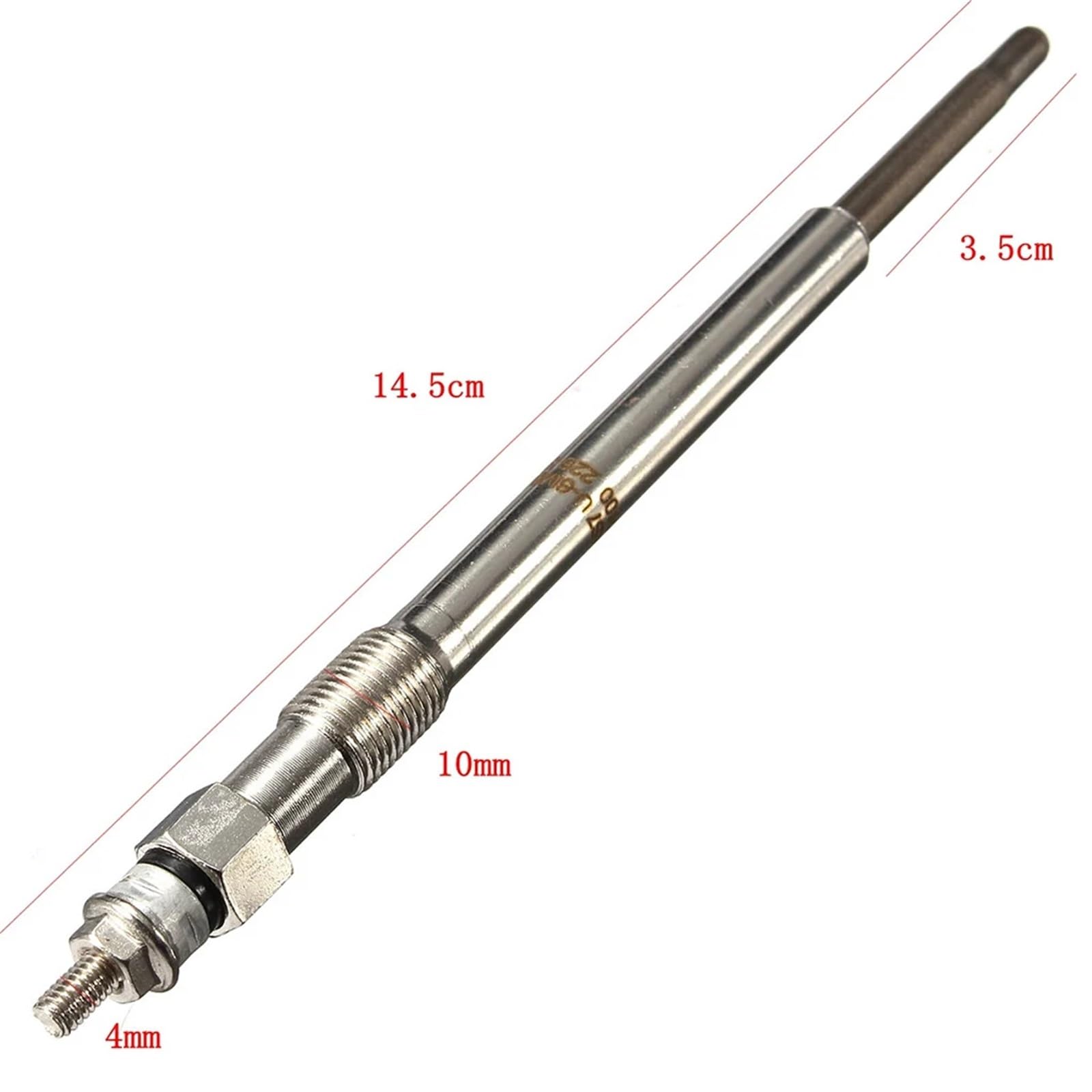 bujías Calentador Compatible con FORD Para MONDEO MK3 Para TRANSIT MK6 MK7 Para TOURNEO 2.0 2.2 2.2 4.3 2 DI TDCI TDE 4 bujías repuesto para calentador