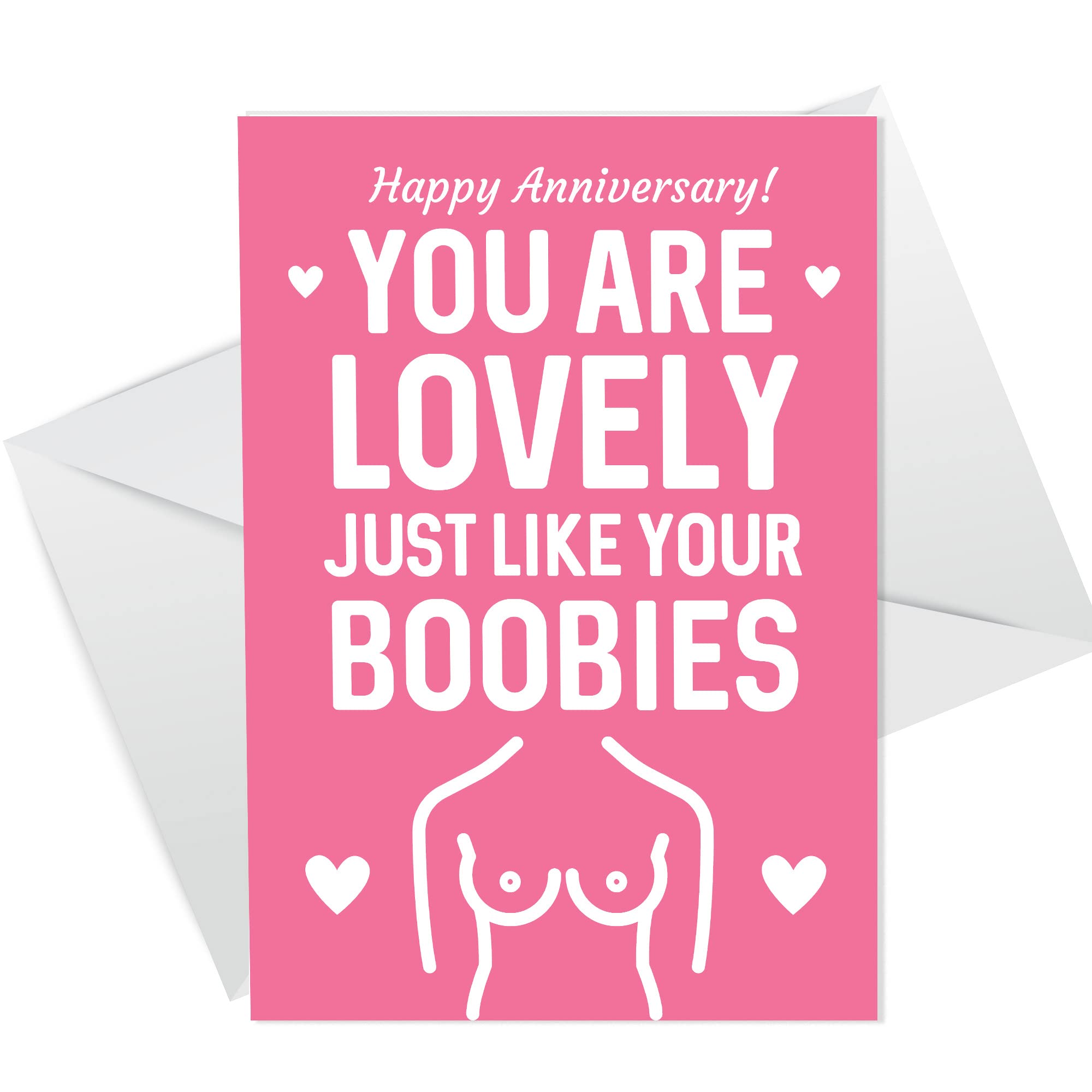Funny Rude Anniversary Card For Girlfriend Wife Hilarious Card For Her