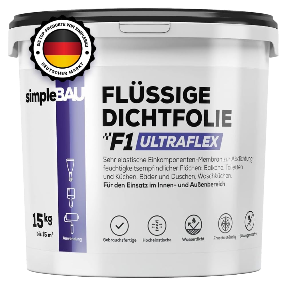 Flüssigfolie Ultraflex 15kg Wasserdicht Elastisch Frostsicher