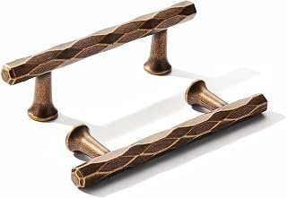 Bar Antique Brass Cabinet Pull - 80452, 3 in (76 mm) · Zinc Alloy · 5-Pack