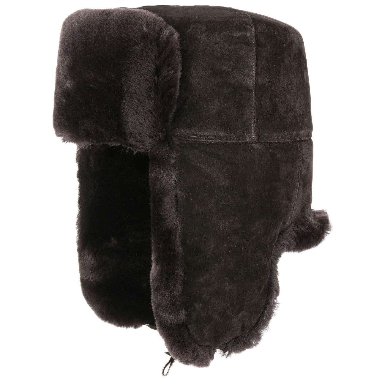 Lierys Gorro de Piel Schiwago Uschanka con Forro Acolchado Lana Virgen Invierno S-XXL