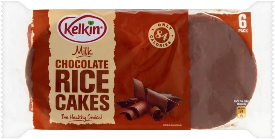 Kelkin Milk Chocolate Coated Rice Cakes (100g)