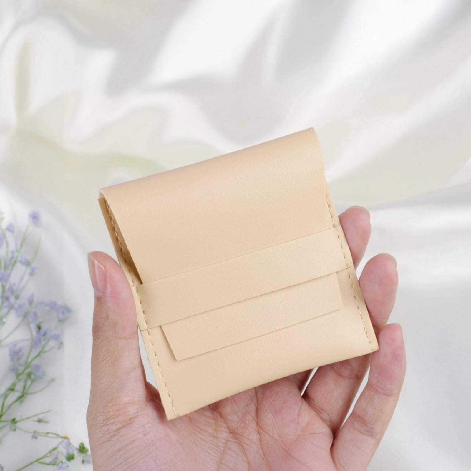 40 bolsas de microfibra con forro de terciopelo para collares, anillos, aretes, pulseras, pequeñas bolsas de almacenamiento para joyas