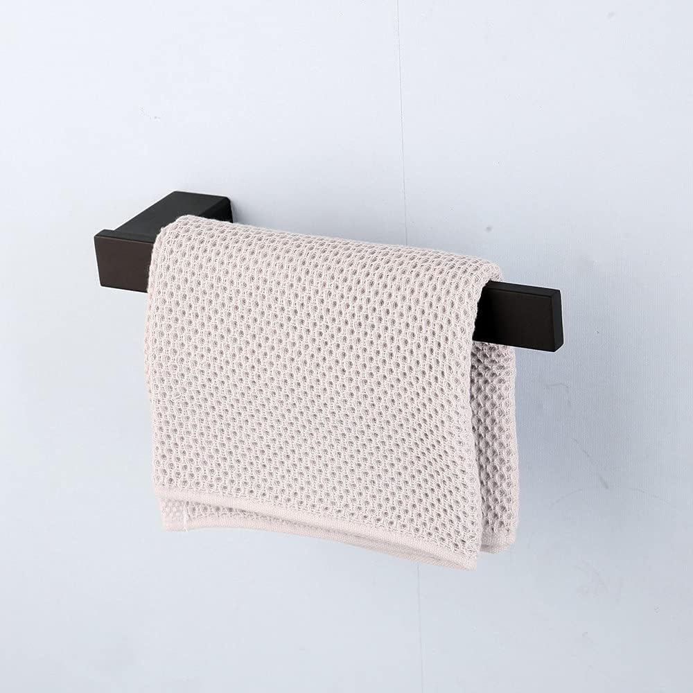 304 Stainless Steel Bathroom Hardware Set Black Matte Paper Holder Toothbrush Holder Toilet Brush Bathroom Accessories,22222 (55555)