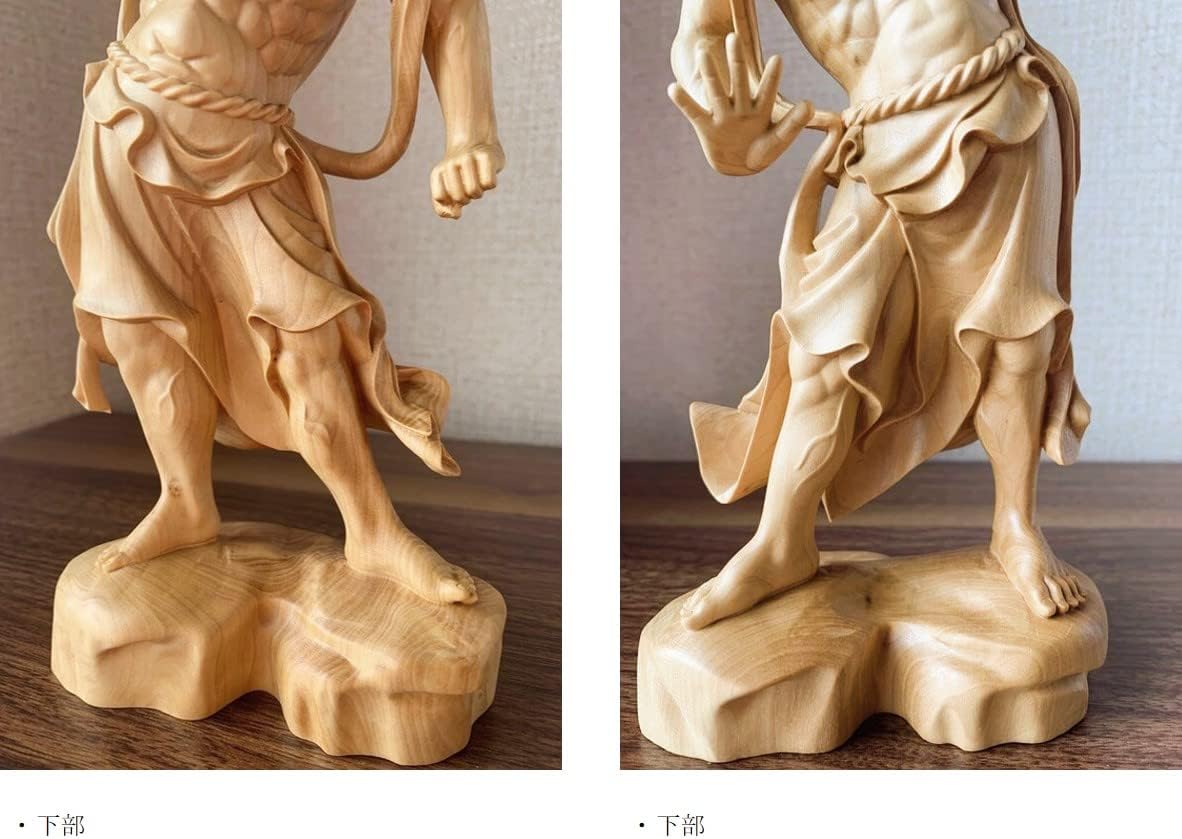 魅力的な価格 黄楊木 手細工彫刻 サザエ苦行僧仏像 風水置物 Www Svom Eu