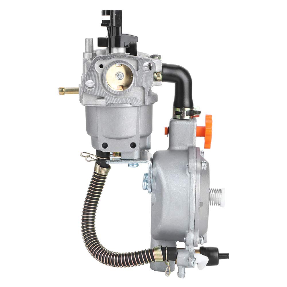 Carburador de combustible dual generador Reemplazo del carburador LPG NG Kit de conversión 2.8KW GX200 170F Carburador de estrangulador manual GX160 2KW 168F