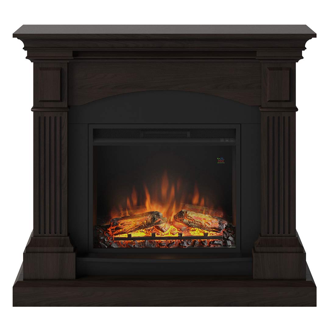 Kominek elektryczny TAGU Magna z elektryczny wkład Powerflame 23", Ogrzewanie o mocy 1500 W, Programowalne 7 dni, Zdalne sterowanie pilotem