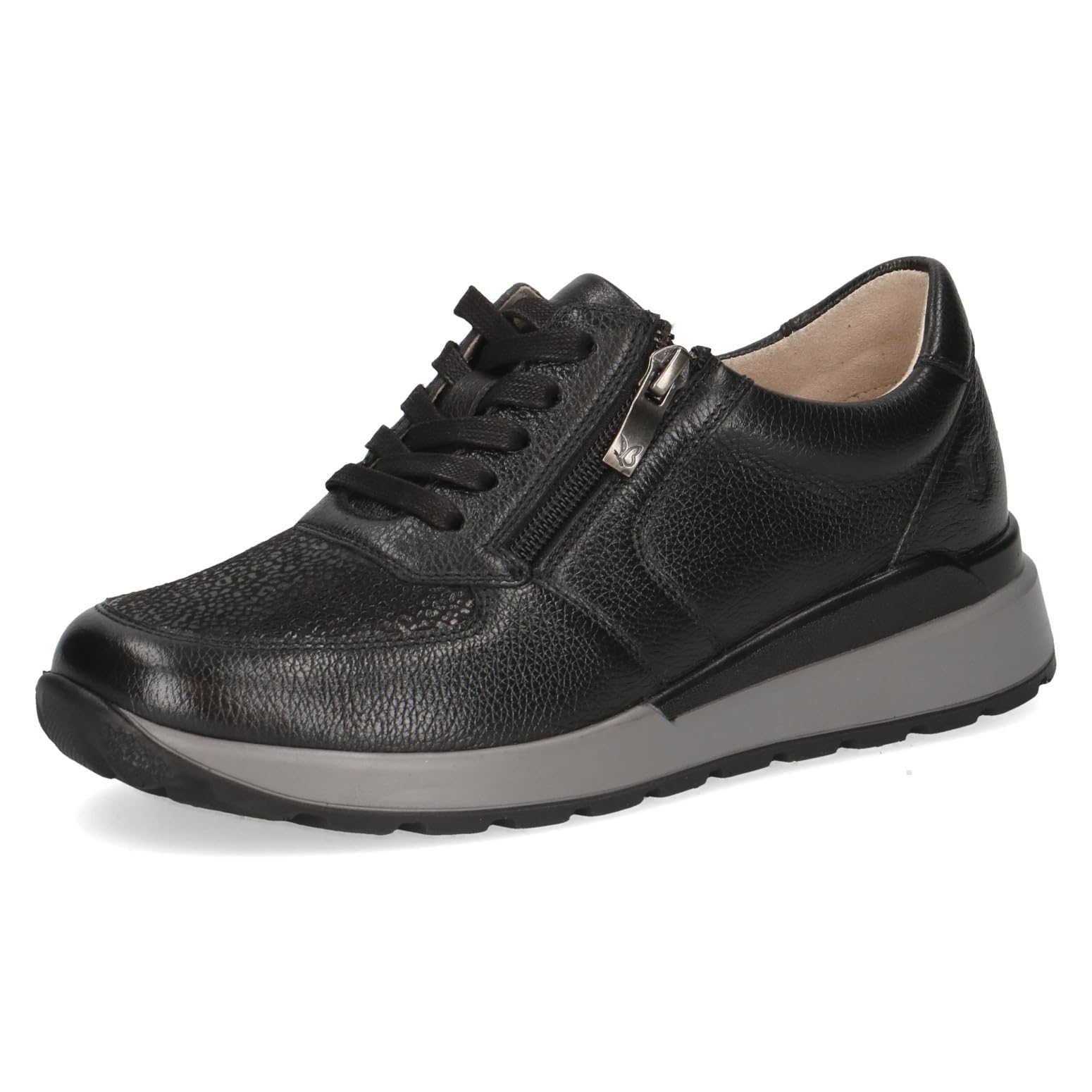 CAPRICE Women's Damen 9-23734-45 Sneaker, Black (Black Comb), 7.5 UK