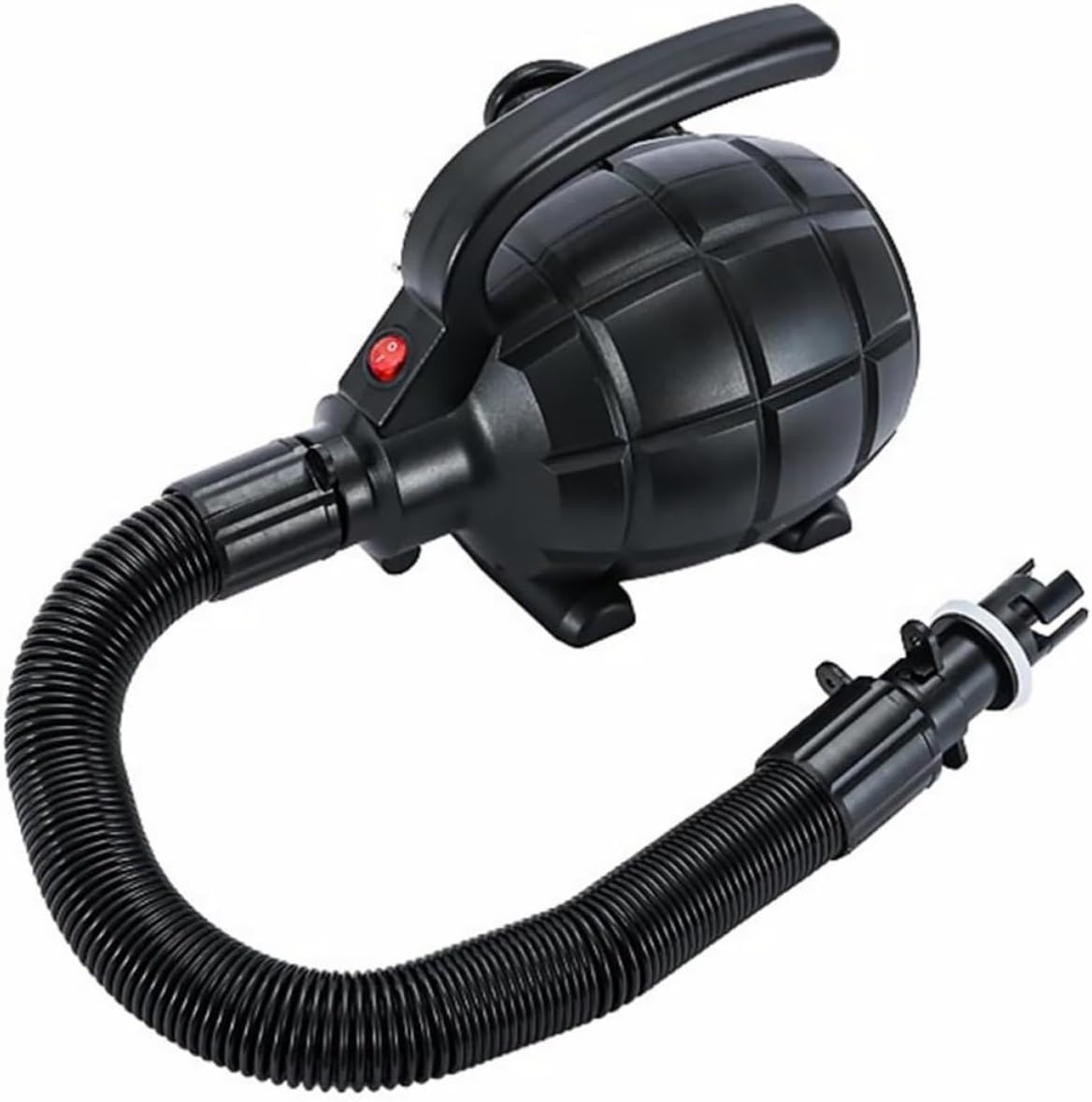 Outanaya Electric Air Pump for Inflatable Boat and Air Bed 600w High Pressure 2.4psi Quick Inflation and Deflation PVC and Rubber Material Portable Pump for Home Use
