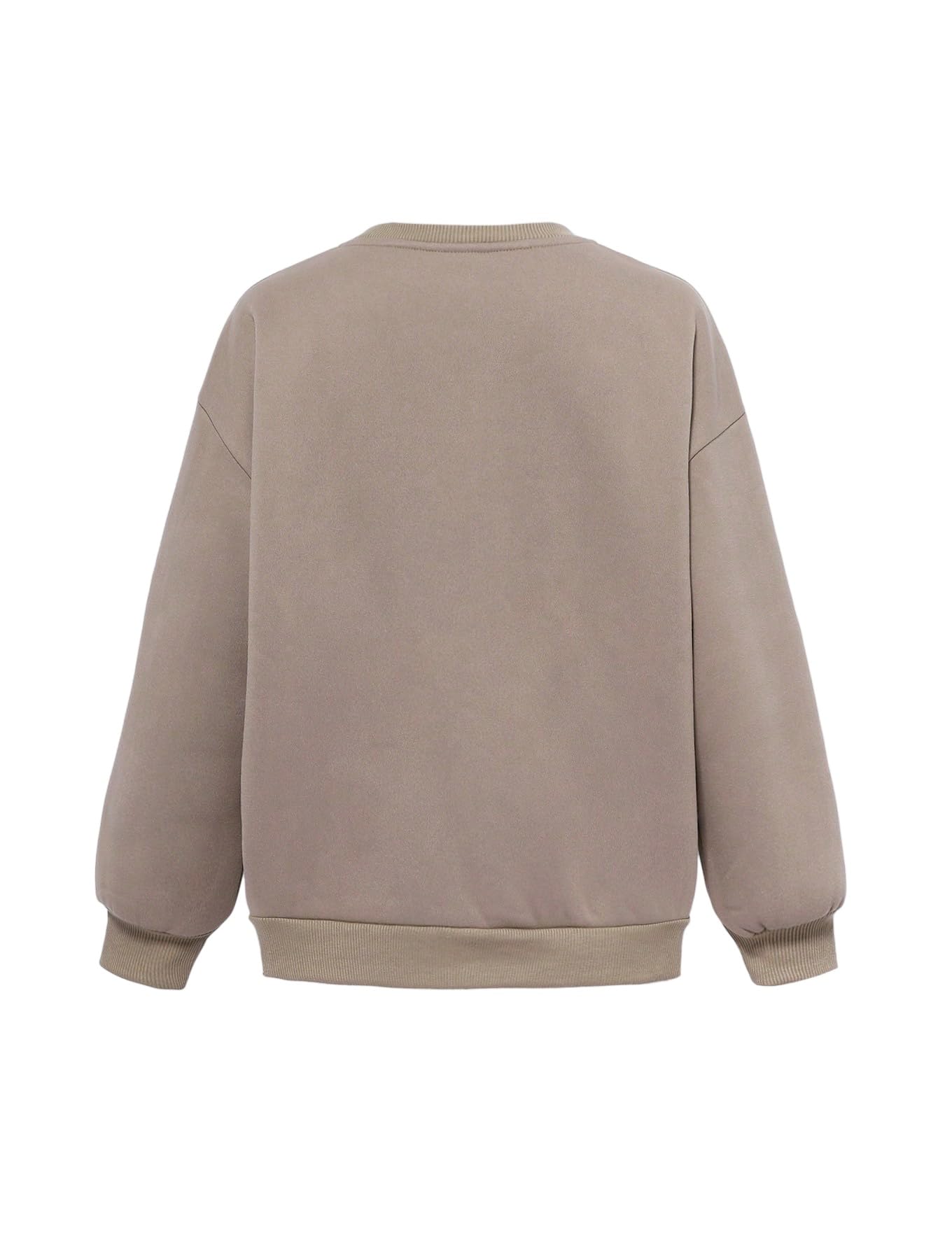 SweatyRocks Dwuczęściowy zestaw odzieży dla dziewczynek w wieku 8-12 lat, sweter i spodnie do biegania, 2-częściowy, jesienny strój, bluza z długim rękawem, bluza i spodnie