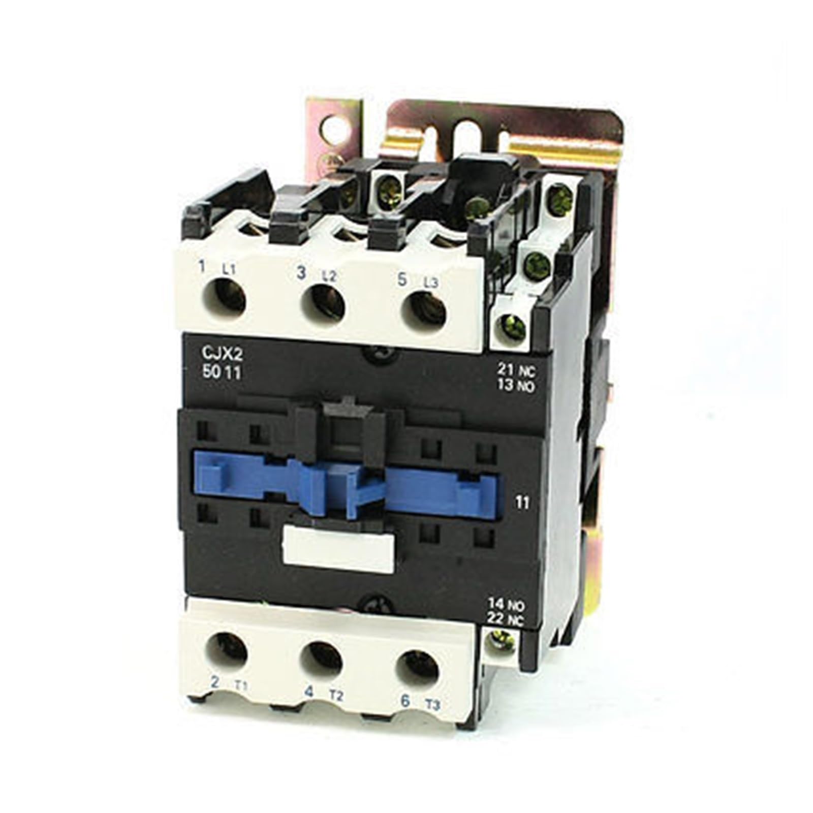 Contacteur CA CJX2-5011 tripolaire sur rail DIN avec bobine 36V et intensité 80A