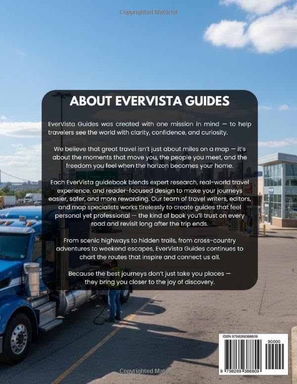 USA Motor Carrier Road Atlas 2026: Laminated, Large-Scale, Full-Color Trucker’s Atlas — DOT-Compliant Routes, Low Clearances, Weigh Stations & Permits — U.S. & Canada (2026 Edition) - Image 2