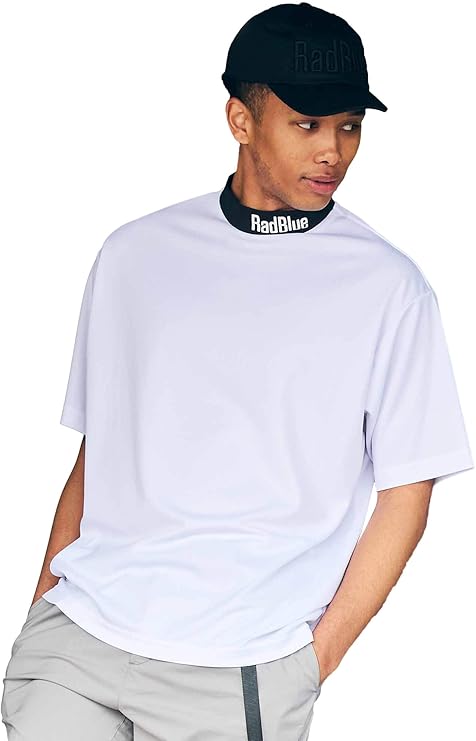 ゴルフウェア メンズ RadBlueラットブルー モックネック ロングスリーブ DrySilkyCotton® モックネックロングスリーブ【golf on board】
