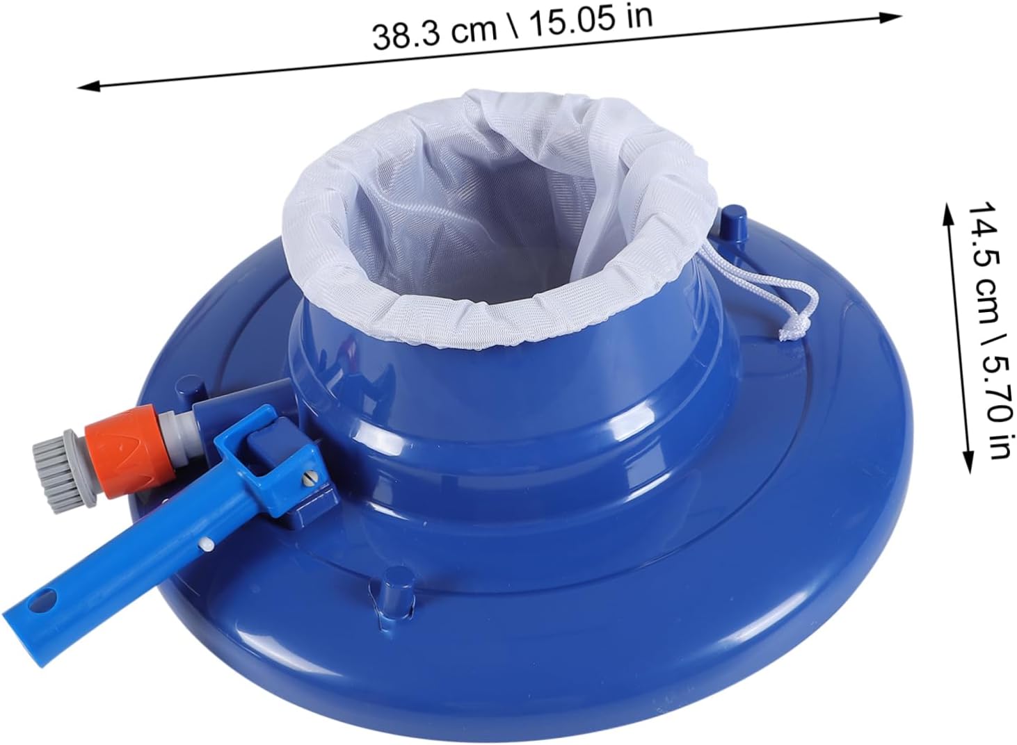 Generic Pool Leaf Vacuum Cleaner Tool Construction Easy Operation for Swimming Pools Fountains Ponds Removes Debris from Bottom Compatible with Vacuum Cleaners Us Plug