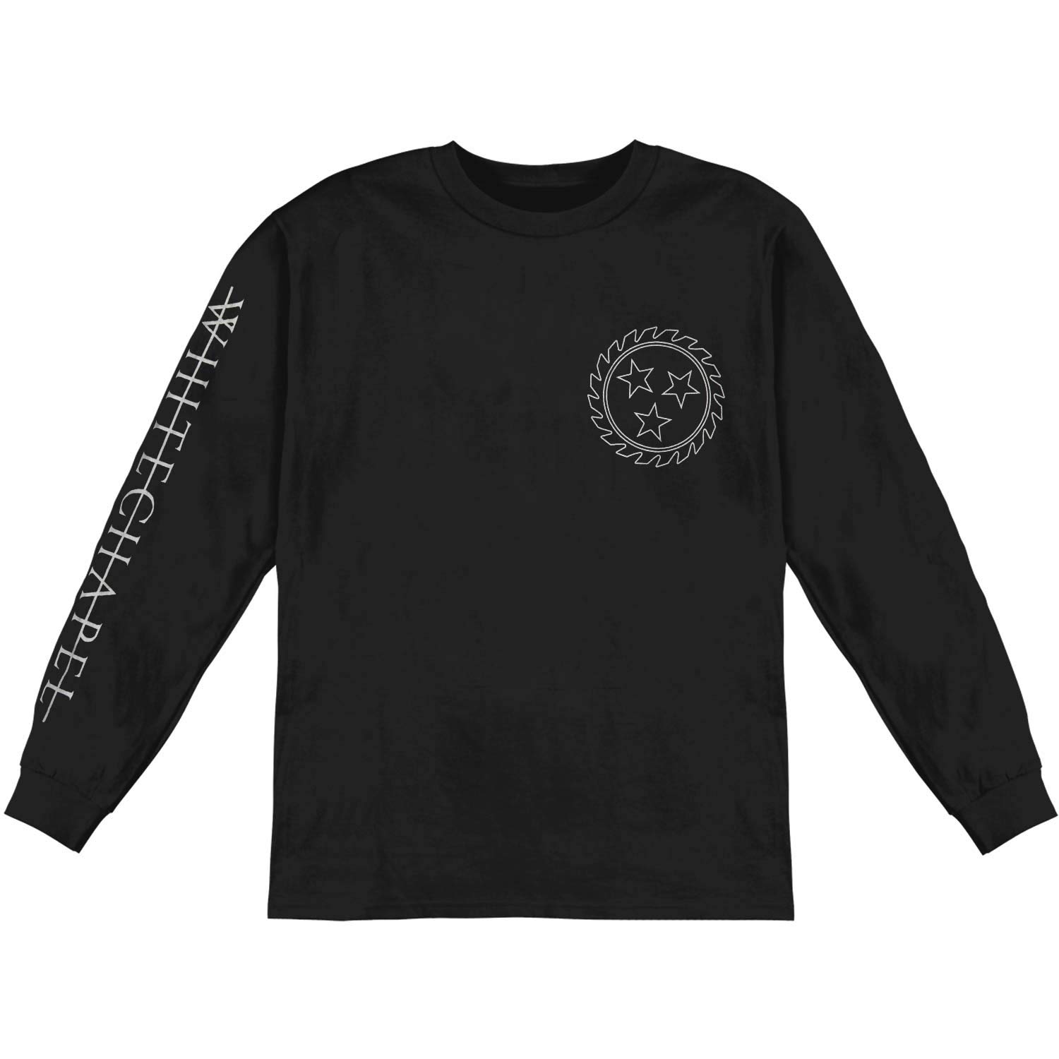 WhiteChapel Men's Dagger Snake Long Sleeve Large Black