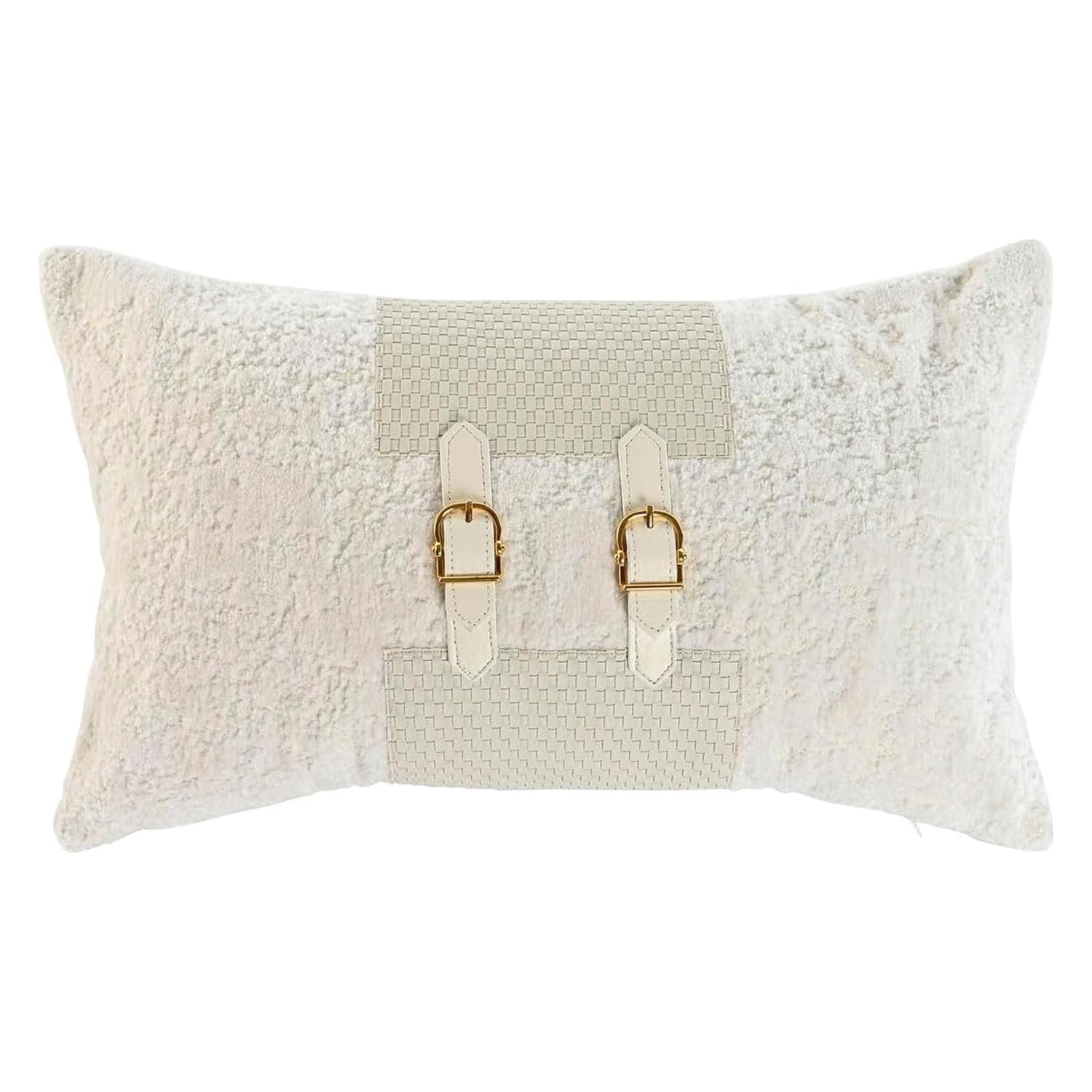Coussin blanc 50 x 10 x 30 cm idéal pour lire confortablement au lit