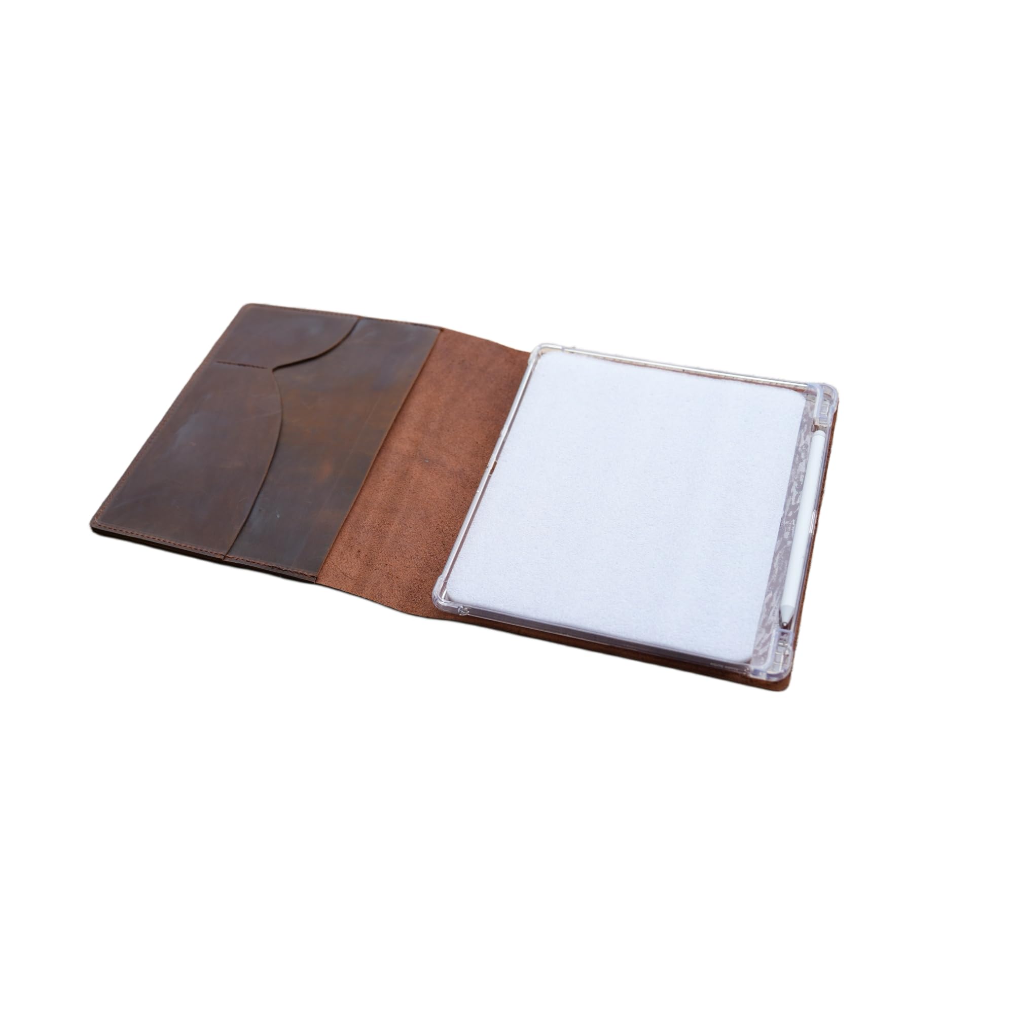 Photo 1 of Premium Genuine Leather Case for Kindle Scribe Colorsoft 11" 3rd Generation 2025, Folio Cover with Pen Holder, Card Slots & File Folders Business for Kindle Scribe 11" Right Pen Slot