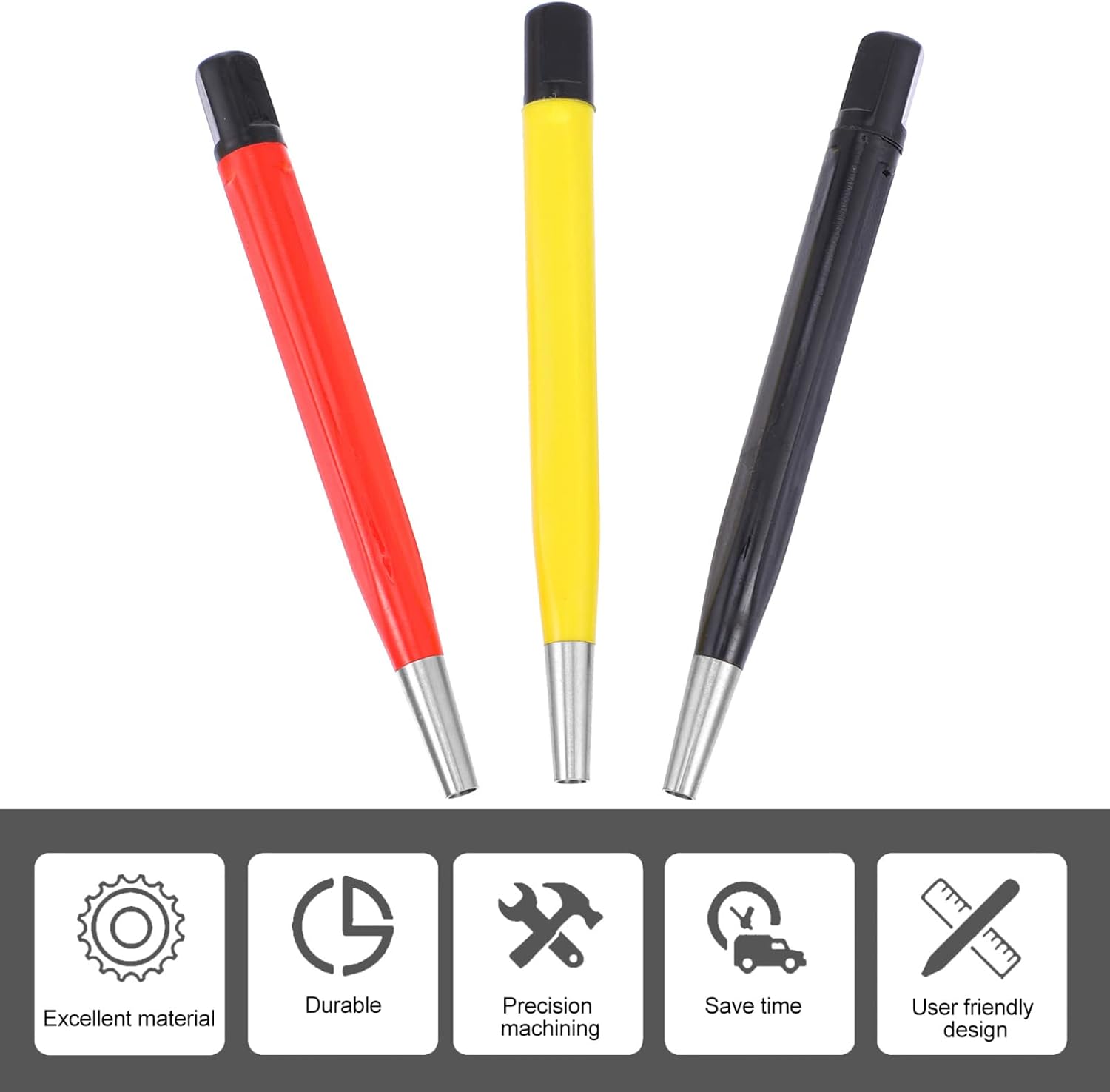 BESPORTBLE 3pcs Rust Heavy Duty Make Removing Cleaning Abrasive Removal Cleaner Pen Stainless Steel