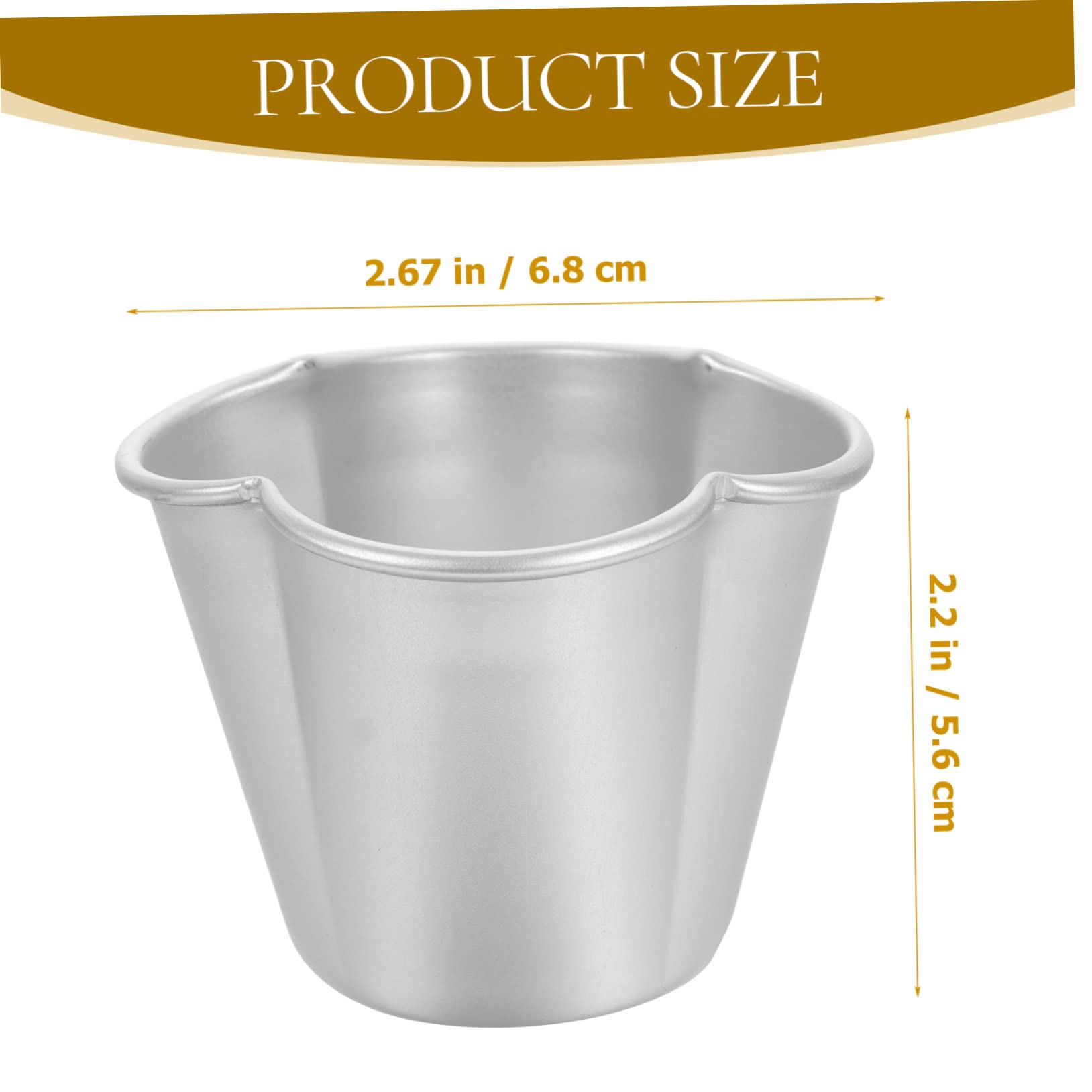 TOPBATHY 18piezas Moldes Para Pudding y Muffin Antiadherentes Para Repostería Casa Moldes De Tartas y Pasteles