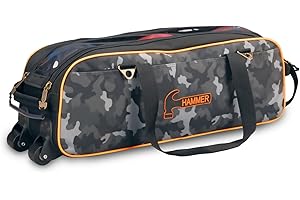 Hammer Camo Premium Triple Tote Bowling Bag: Exceptional Gear for Serious Bowlers and Outdoor Enthusiasts