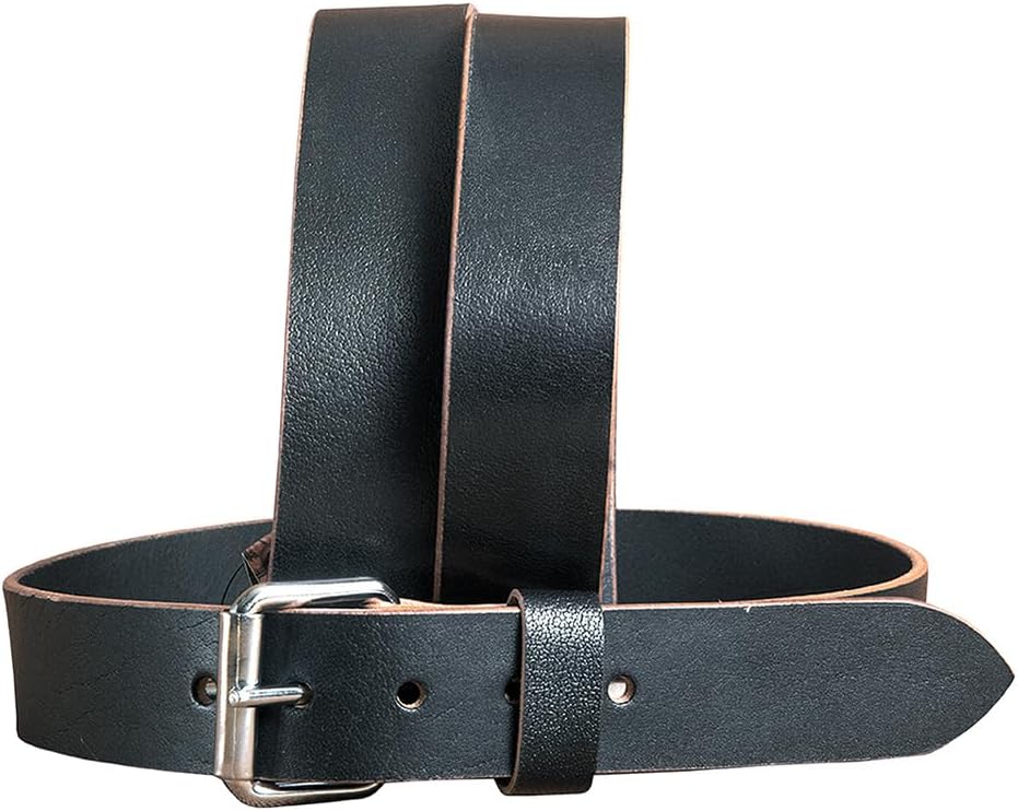 HILASON Western Genuine Leather Belt for Men Women Cowboy Cowgirl Handmade Unisex Full Grain Heavy Duty Jeans