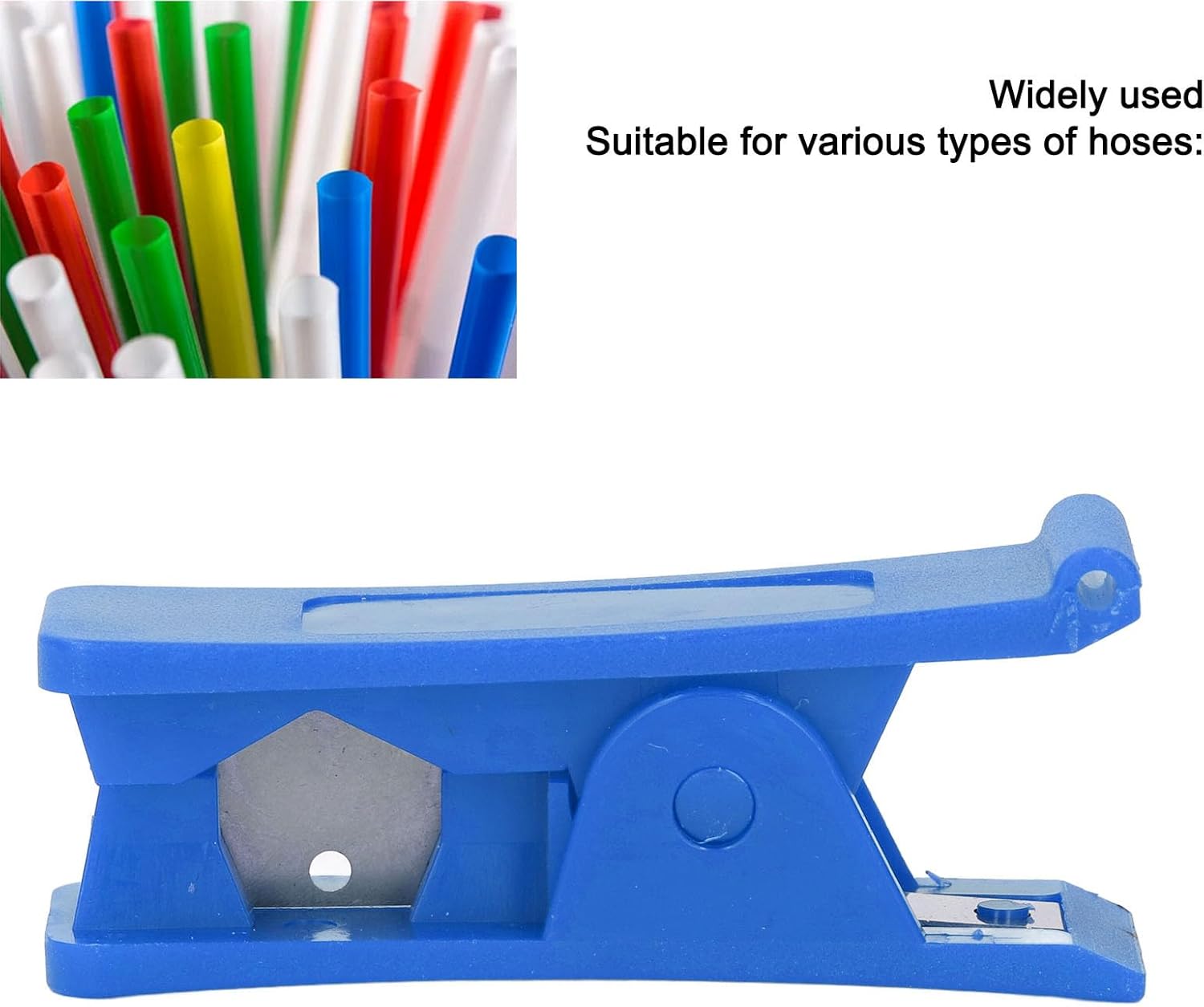 3pcs PTFE Plastic Tubing Cutter, Pipe Tube Hose Cutter, Hose Cutter Tool, Tubing Cutter Tool, Air Line Cutter For Nylon Pvc Pu Tube And Hose Cut Up To 3/4 Inch Od Tube (Blue)
