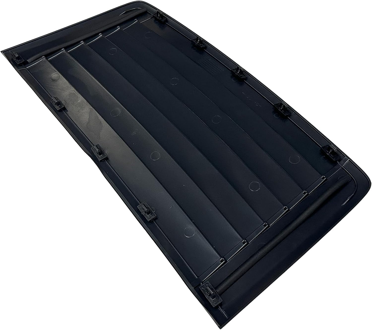 AUTOKAY 20880500 15298497 Louver Hood Air Vent Grille Panel Fits for Hummer H3 2006 2007 2008 2009 2010, Black