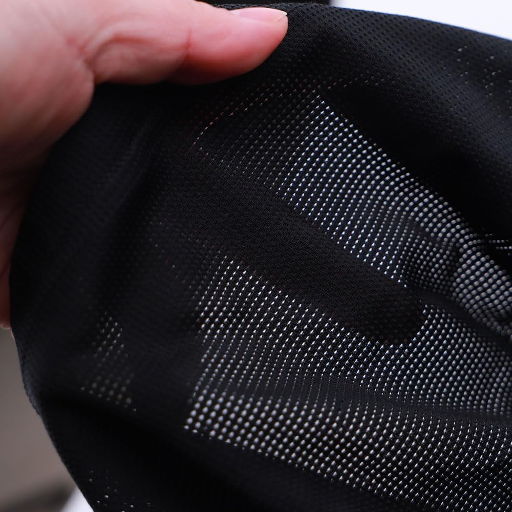 GYMAPE Mens Semi Sheer Mesh Crop Tank Top Shirts Slim Fit - Image 5