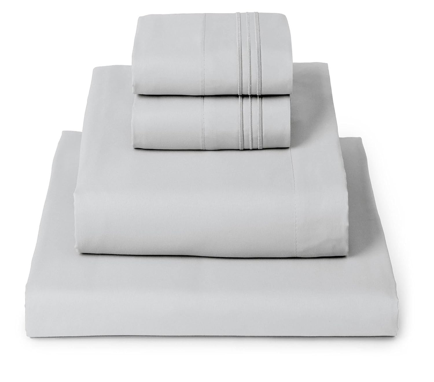 Mellanni Queen Sheets Set - 4 PC Iconic Collection Bedding - Hotel Luxury Extra Soft Cooling Bed Sheets