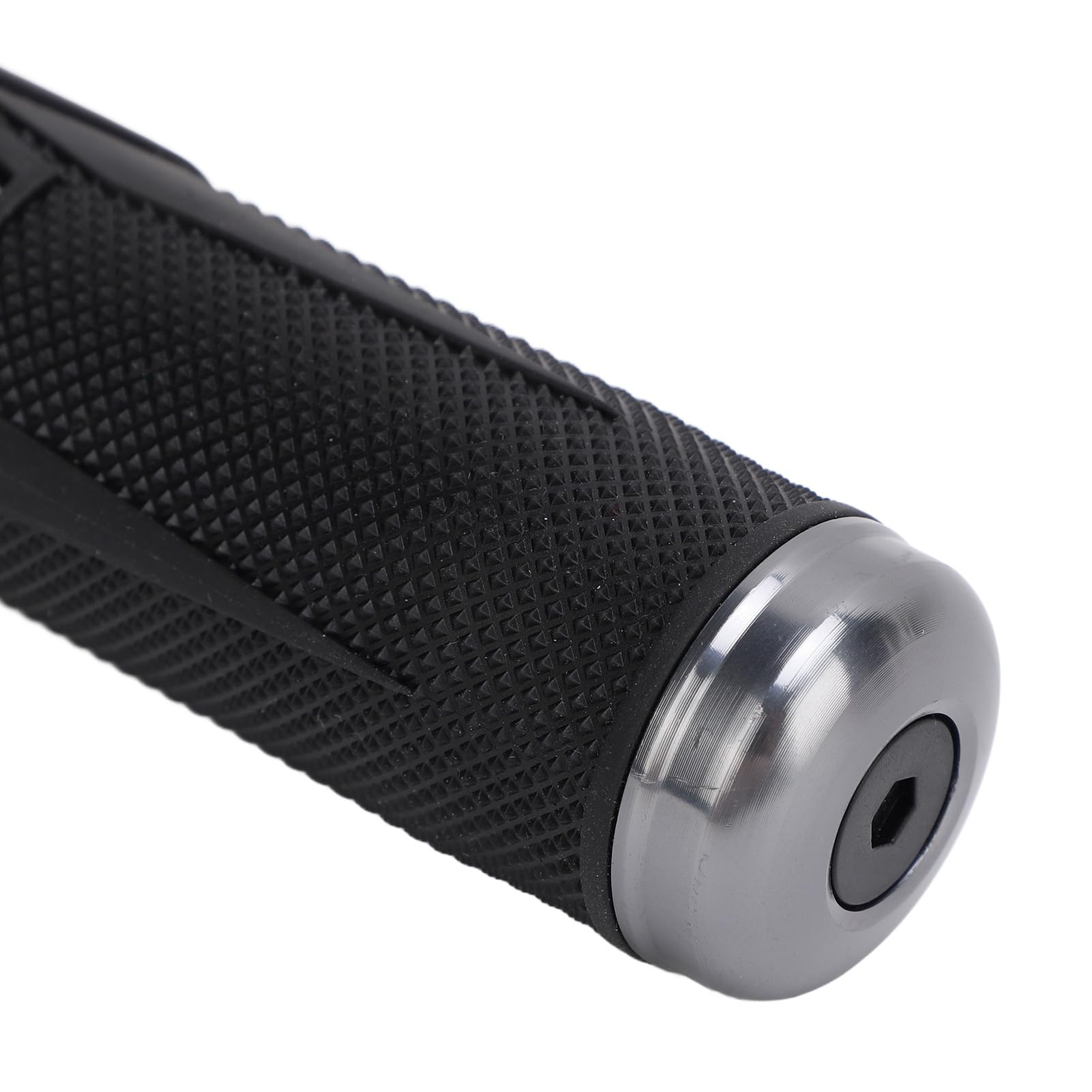 Empuñadura del Acelerador de Bicicleta Eléctrica, Empuñadura de Acelerador Giratorio para Patinete de 48V con Pantalla LCD y Conector Impermeable de 6 Pines, Llave del Acelerador