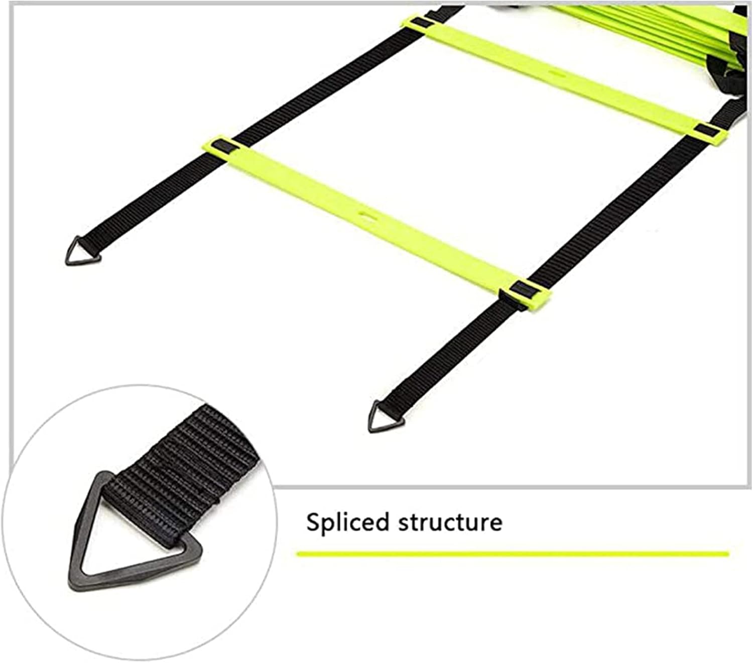 Agility Ladder 4.8M Agile Ladder, Foldable Speed Training Ladder, Sports Fitness Equipment Speed Ladder, Suitable for Outdoor Various Training Scenarios