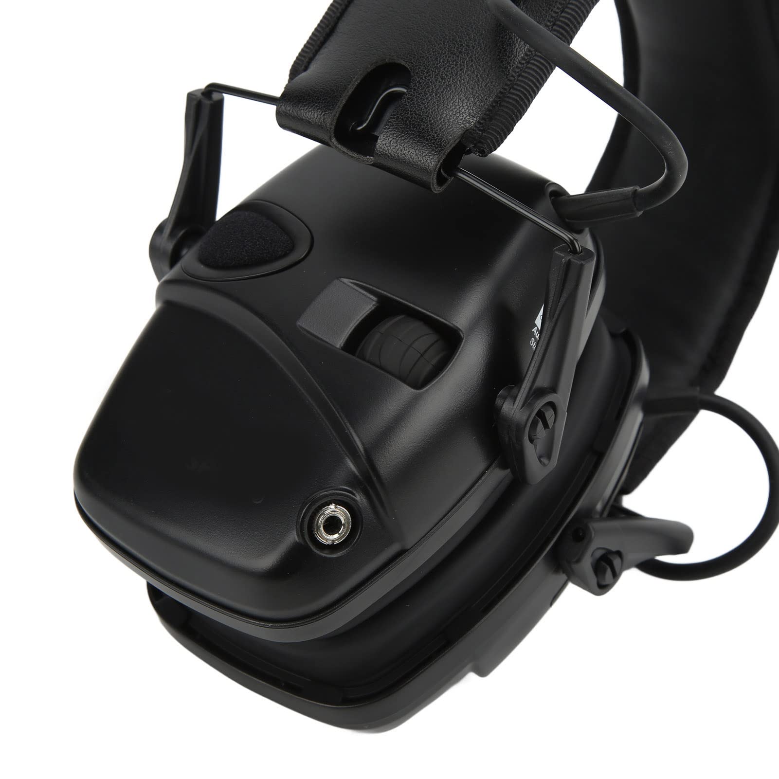 Cuffie antirumore professionali da tiro Protezione acustica Cuffie regolabili con cancellazione del rumore per cacciatori Pratica di tiro Sport all'aria aperta Plastica Legg